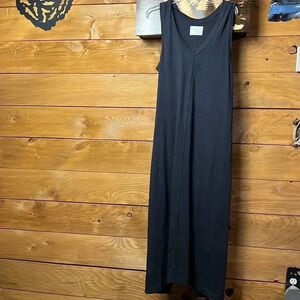 Womens Pre-worn Citizens of Humanity Black tank Maxi dress Medium Wedding Formal